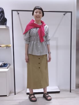 まちこさん(レディース・169cm)の春コーディネート