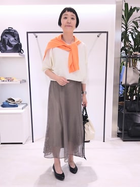 まちこさん(レディース・169cm)の夏コーディネート