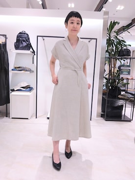 「UNTITLED（アンタイトル）のアイテム」を使った、まちこさん（レディース・169cm）の夏コーディネート