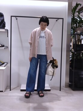 まちこさん(レディース・169cm)の春コーディネート