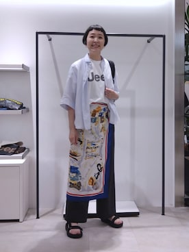 まちこさん（レディース・169cm）の春コーディネート