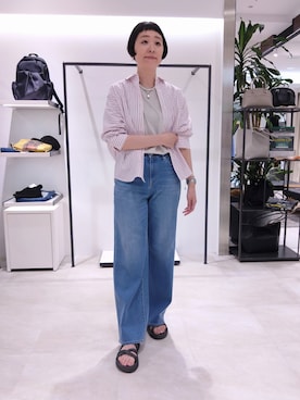 まちこさん(レディース・169cm)の夏コーディネート