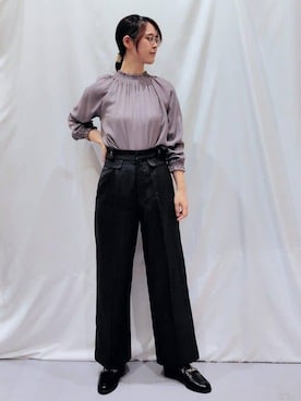 Anさん（レディース・164cm）の秋コーディネート