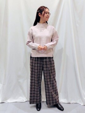 Anさん(レディース・164cm)の冬コーディネート