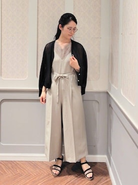 Anさん（レディース・164cm）の春コーディネート