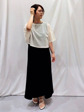 Anさん(レディース・164cm)の夏コーディネート