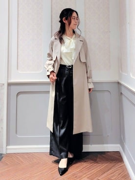 Anさん（レディース・164cm）の冬コーディネート