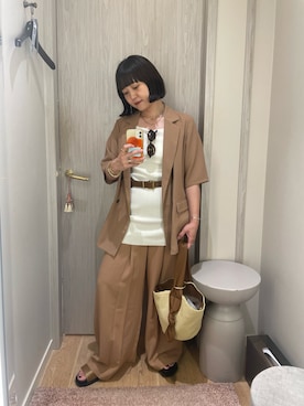 na_miiさん（レディース・156cm）の夏コーディネート