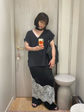 na_miiさん（レディース・156cm）の夏コーディネート