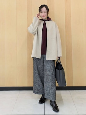 ayayan0702さん(レディース・156cm)の冬コーディネート