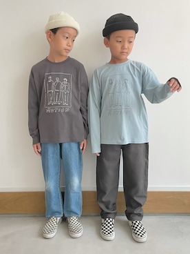 「RACAL（ラカル）のアイテム」を使った、ayatakeさん（キッズ・120cm）の秋コーディネート