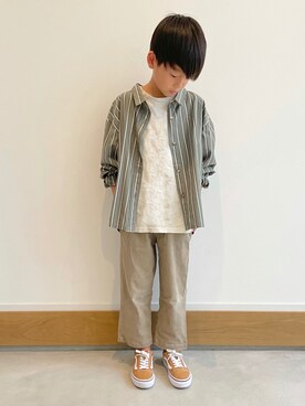 ayatakeさん（キッズ・120cm）の秋コーディネート