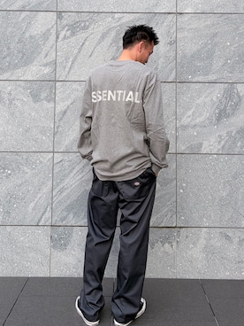 「FOG ESSENTIALS（エフオージーエッセンシャルズ）のアイテム」を使った、koushiroさん（メンズ・176cm）の春コーディネート