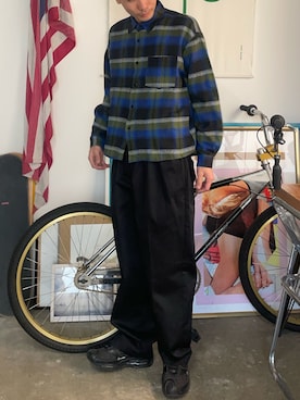 「ALL RUNS（オールランズ）のアイテム」を使った、koushiroさん（メンズ・176cm）の冬コーディネート