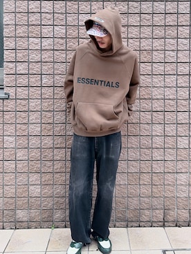 「FOG ESSENTIALS（エフオージーエッセンシャルズ）のアイテム（トップス）」を使った、koushiroさん（メンズ・176cm）の春コーディネート