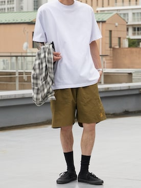 「POLeR（ポーラー）のアイテム」を使った、koushiroさん（メンズ・176cm）の春コーディネート