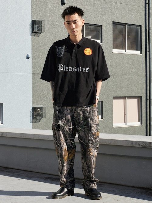 SUGGESTION/サジェッション リアルツリー裏毛 カーゴスウェットパンツ