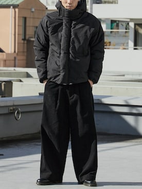 「Theater code（シアターコード）のアイテム」を使った、koushiroさん（メンズ・176cm）の冬コーディネート