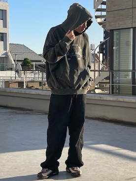 「SUPPLIER（サプライヤー）のアイテム」を使った、koushiroさん（メンズ・176cm）の冬コーディネート