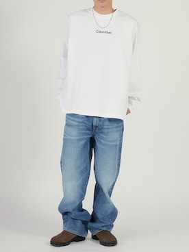 「Calvin Klein（カルバン・クライン）のアイテム」を使った、koushiroさん（メンズ・176cm）の春コーディネート