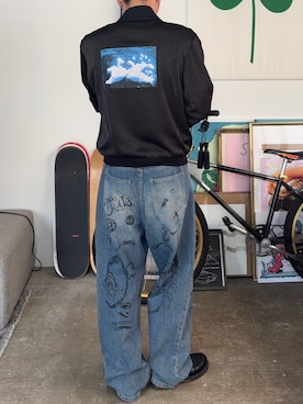 「Theater code（シアターコード）のアイテム」を使った、koushiroさん（メンズ・176cm）の春コーディネート