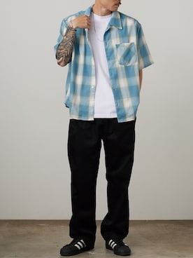 「ROOPTOKYO（ループトウキョウ）のアイテム」を使った、koushiroさん（メンズ・176cm）の春コーディネート