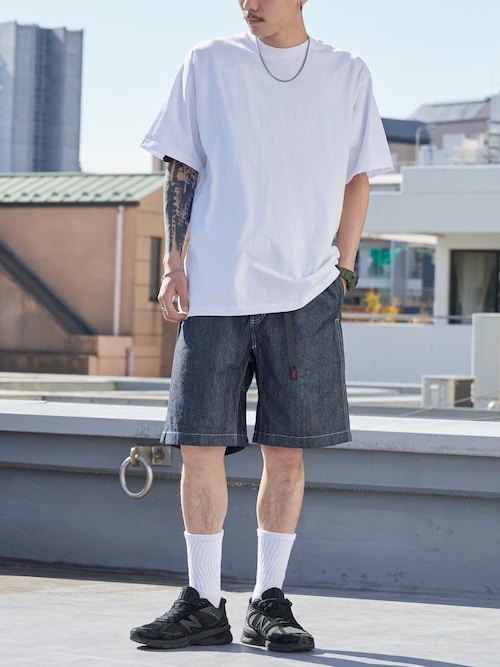 Gramicci（グラミチ） ジーンズ JAPANESE CHAMBRAY SHORT ショート