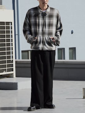 「GENERAL IDEA（ジェネラルアイデア）のアイテム」を使った、koushiroさん（メンズ・176cm）の冬コーディネート