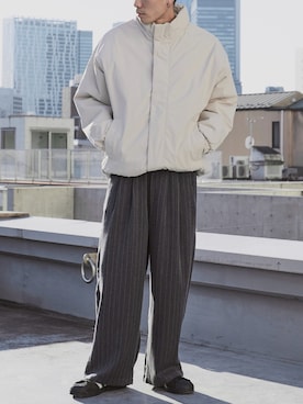 「Theater code（シアターコード）のアイテム」を使った、koushiroさん（メンズ・176cm）の冬コーディネート