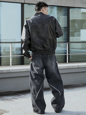 「Theater code（シアターコード）のアイテム」を使った、koushiroさん（メンズ・176cm）の冬コーディネート