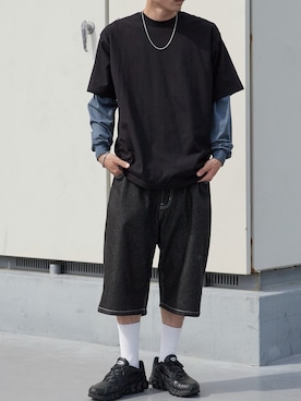 「ROOPTOKYO（ループトウキョウ）のアイテム」を使った、koushiroさん（メンズ・176cm）の春コーディネート