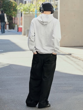 「Theater code（シアターコード）のアイテム」を使った、koushiroさん（メンズ・176cm）の冬コーディネート