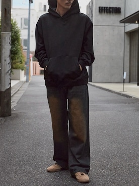 「FOG ESSENTIALS（エフオージーエッセンシャルズ）のアイテム」を使った、koushiroさん（メンズ・176cm）の冬コーディネート