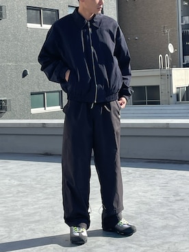 「ALL RUNS（オールランズ）のアイテム」を使った、koushiroさん（メンズ・176cm）の冬コーディネート