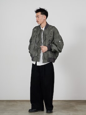 「FACETASM（ファセッタズム）のアイテム」を使った、koushiroさん（メンズ・176cm）の春コーディネート