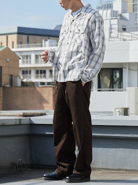 「BIG MAC（ビッグマック）のアイテム」を使った、koushiroさん（メンズ・176cm）の冬コーディネート