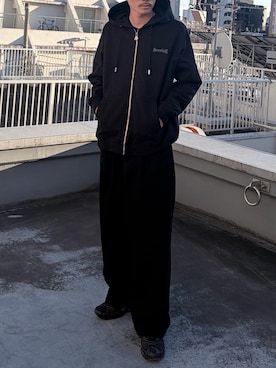 「SUPPLIER（サプライヤー）のアイテム」を使った、koushiroさん（メンズ・176cm）の冬コーディネート