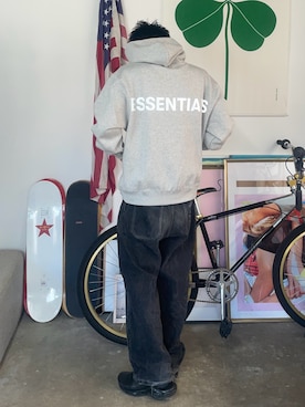 「FOG ESSENTIALS（エフオージーエッセンシャルズ）のアイテム」を使った、koushiroさん（メンズ・176cm）の冬コーディネート