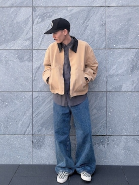 「ALL RUNS（オールランズ）のアイテム」を使った、koushiroさん（メンズ・176cm）の春コーディネート