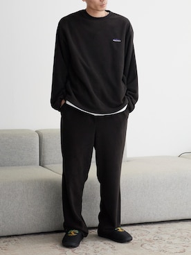 「アイテム（セットアップ）」を使った、koushiroさん（メンズ・176cm）の冬コーディネート