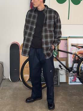 「ALL RUNS（オールランズ）のアイテム」を使った、koushiroさん（メンズ・176cm）の冬コーディネート