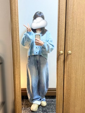 hinata☁さん（レディース・155cm）の冬コーディネート