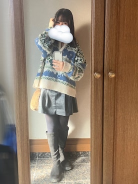 hinata☁さん(レディース・155cm)の冬コーディネート