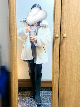 hinata☁さん（レディース・155cm）の冬コーディネート