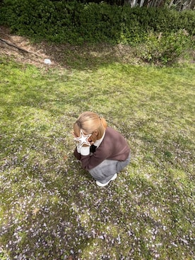 「Avail（アベイル）のアイテム（パンツ）」を使った、ひなた‎𖤐 ̖́-‬さん（レディース・155cm）の春コーディネート