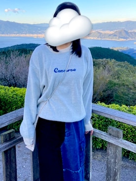 「アイテム（スカート）」を使った、ひなた︎︎☁さん（レディース・155cm・10代）の秋コーディネート