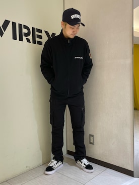 清野大翔さん（メンズ・177cm）の秋コーディネート