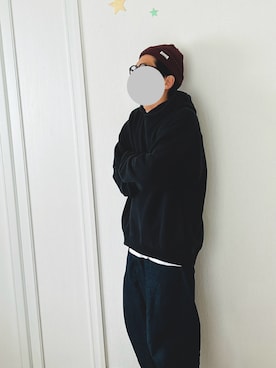 「CIOTA（シオタ）のアイテム」を使った、gulzouさん（メンズ・163cm）の冬コーディネート