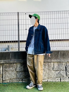 「JACK PURCELL（ジャックパーセル）のアイテム」を使った、gulzouさん（メンズ・163cm）の冬コーディネート
