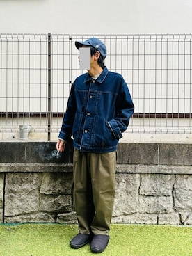 「SUBU（スブ）のアイテム」を使った、gulzouさん（メンズ・163cm）の冬コーディネート